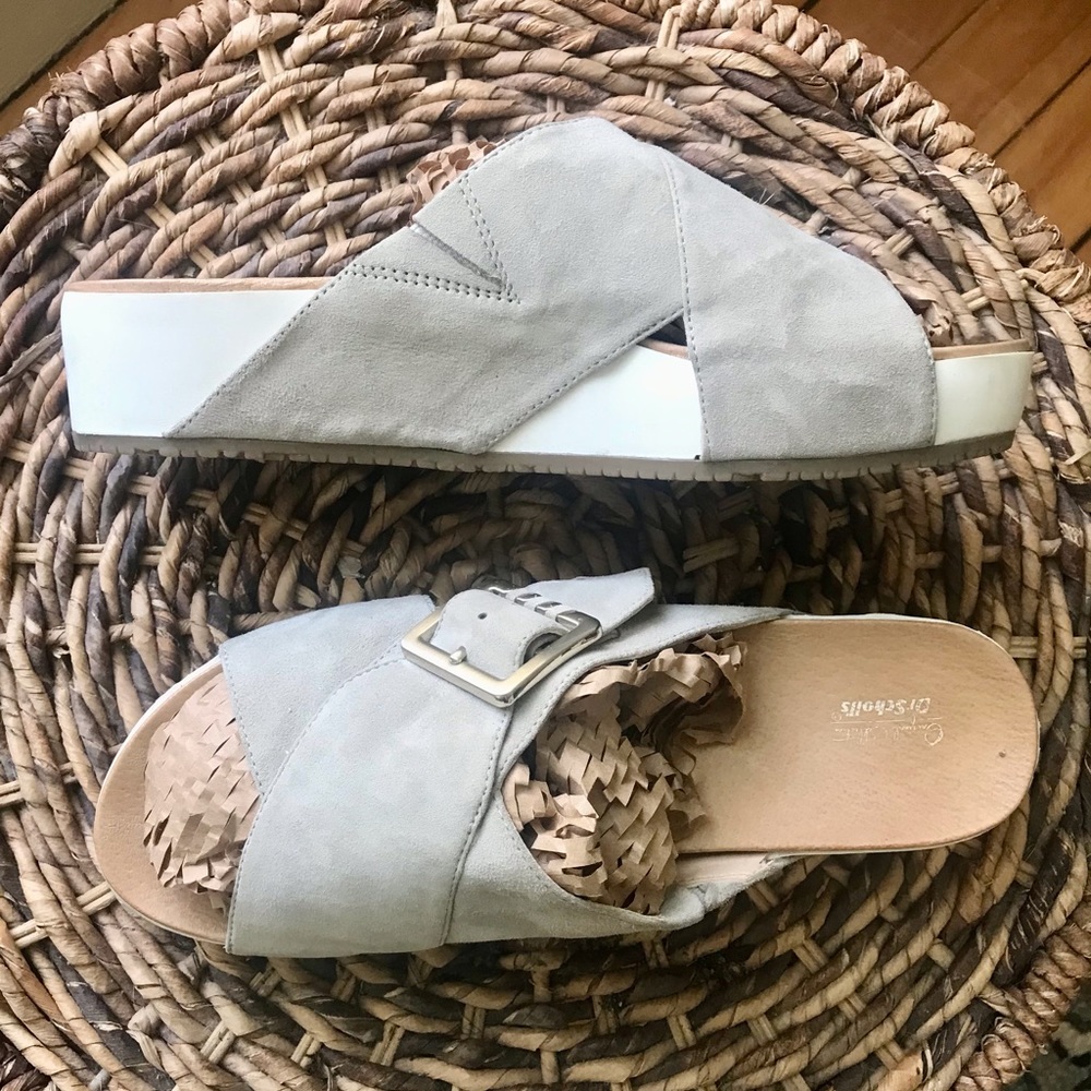Dr. Scholl's Gray Wedges